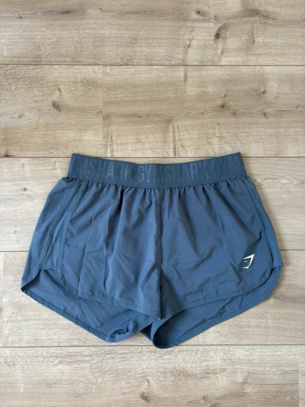 Blue-Gray Women’s Lightweight Running Shorts Size M